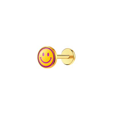 Good Vibes Only Flat Back Stud