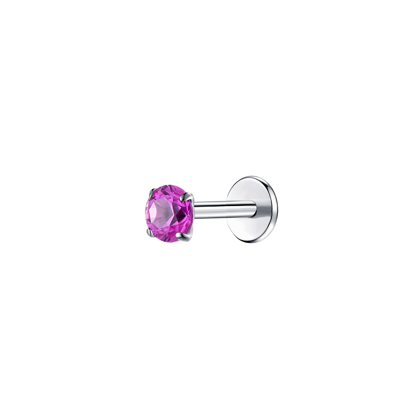 Colorful Classy Girl Flat Back Stud