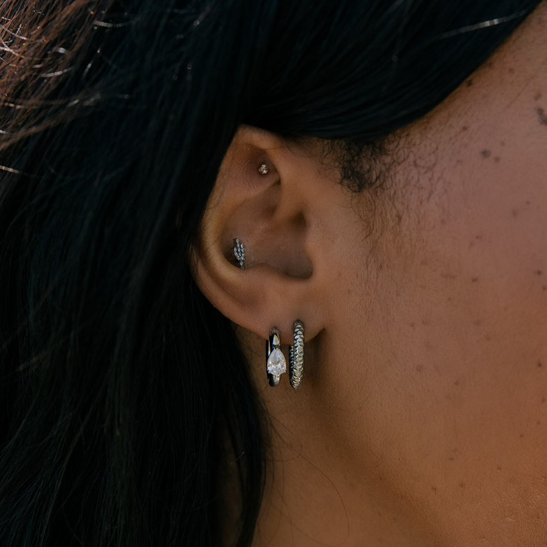 Hammered Hoops