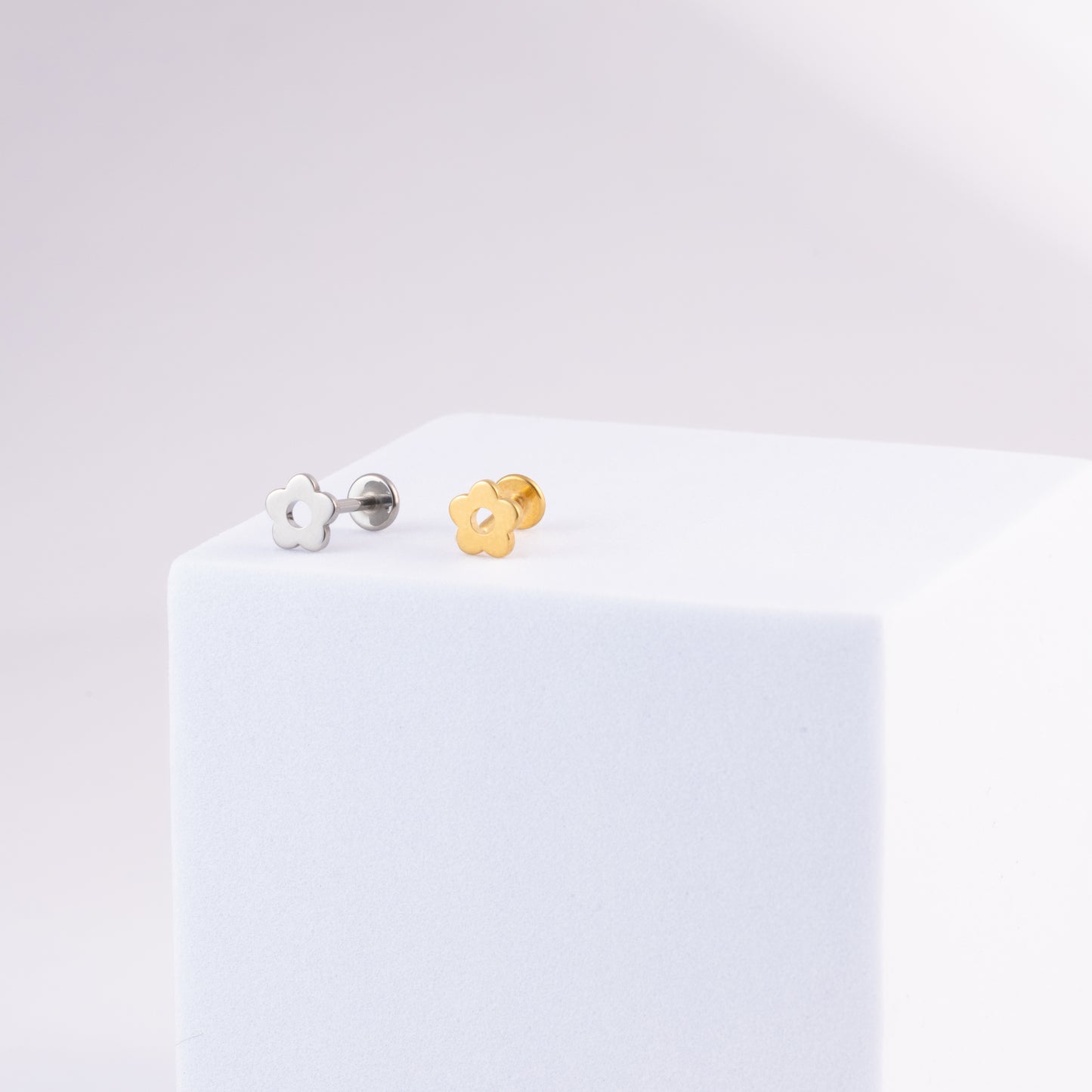 Flower Power Flat Back Stud