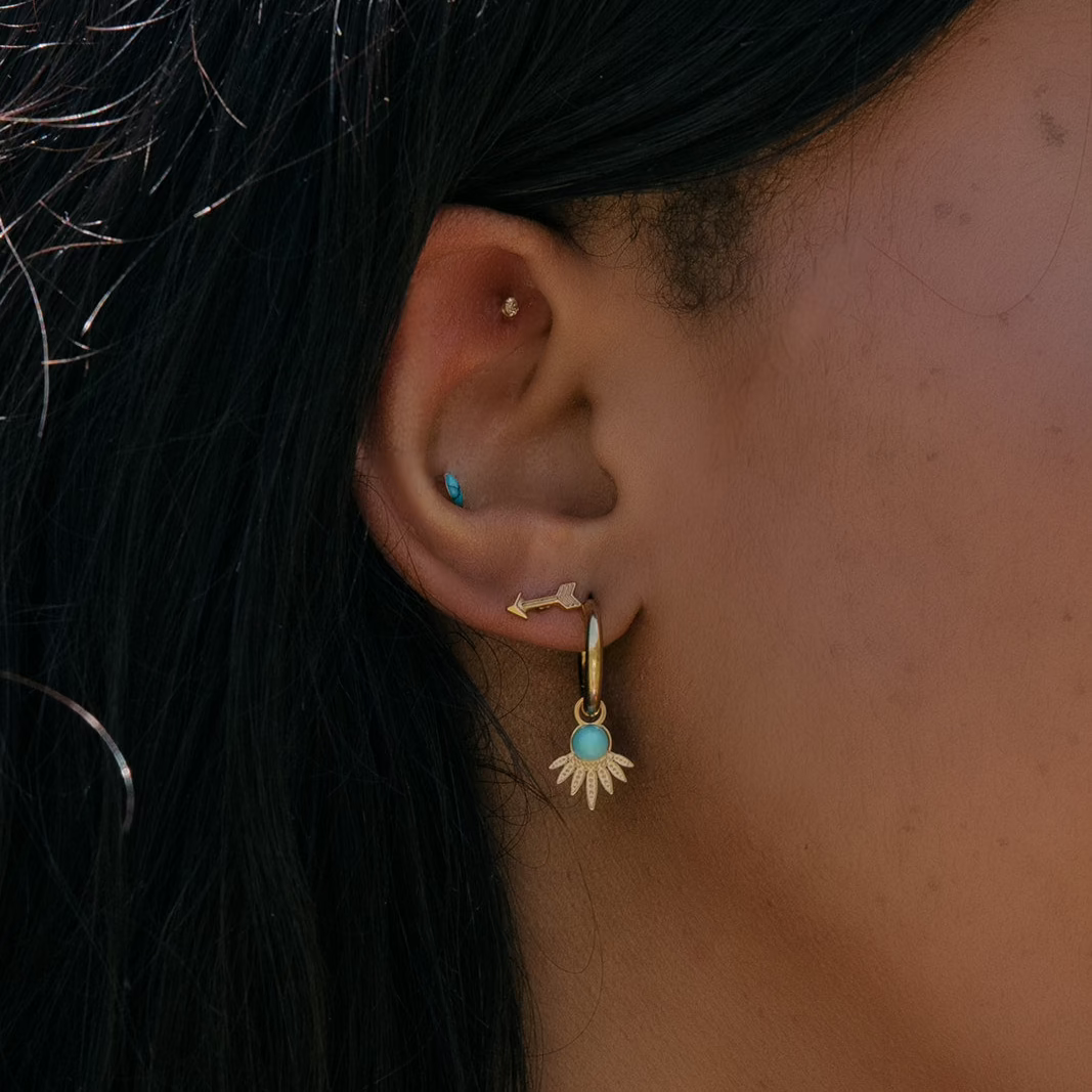 Follow Your Arrow Flat Back Stud