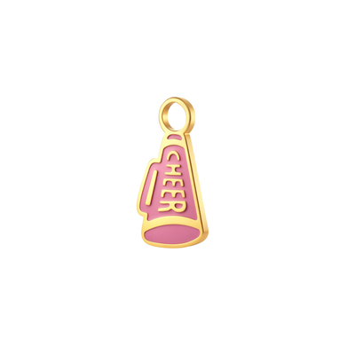 Spirit Squad Enamel Hoop Charm