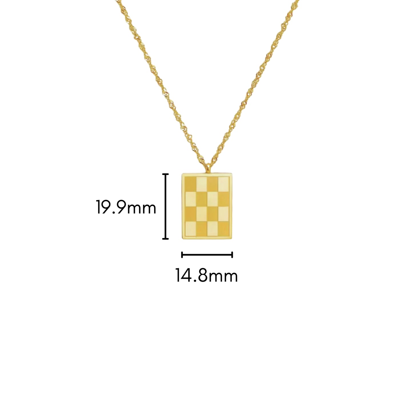 Checkmate Necklace