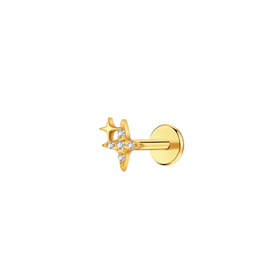 GP 4-Point Flat Back Stud
