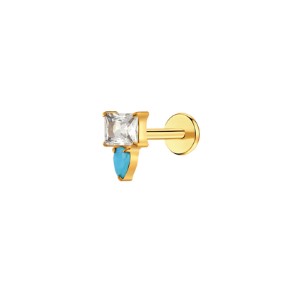 Grit and Glam Flat Back Stud