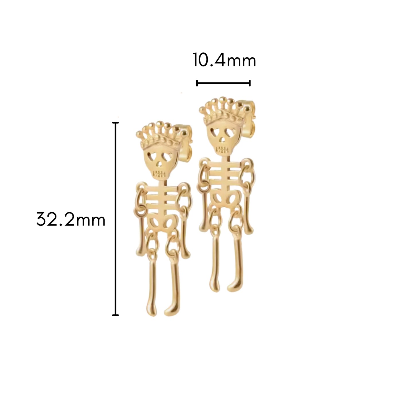 Spooky Scary Skeleton Dangles