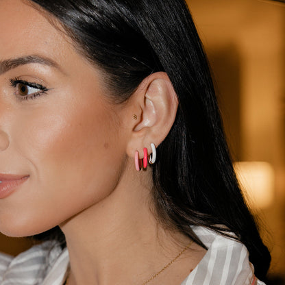 Enamel Hoops
