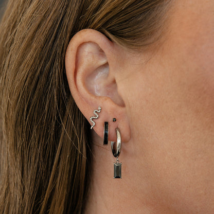 Snake Flat Back Stud