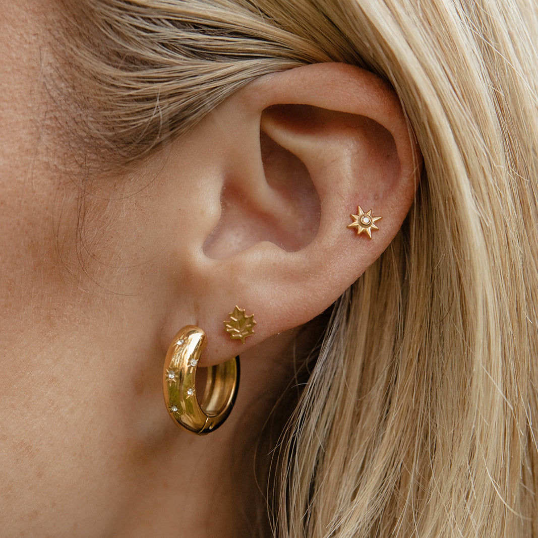 sky/AGMES HOOP PIERCE (S) ゴールド アパルトモン sky/AGMES HOOP PIERCE (S) ゴールド アパルトモン Hoop