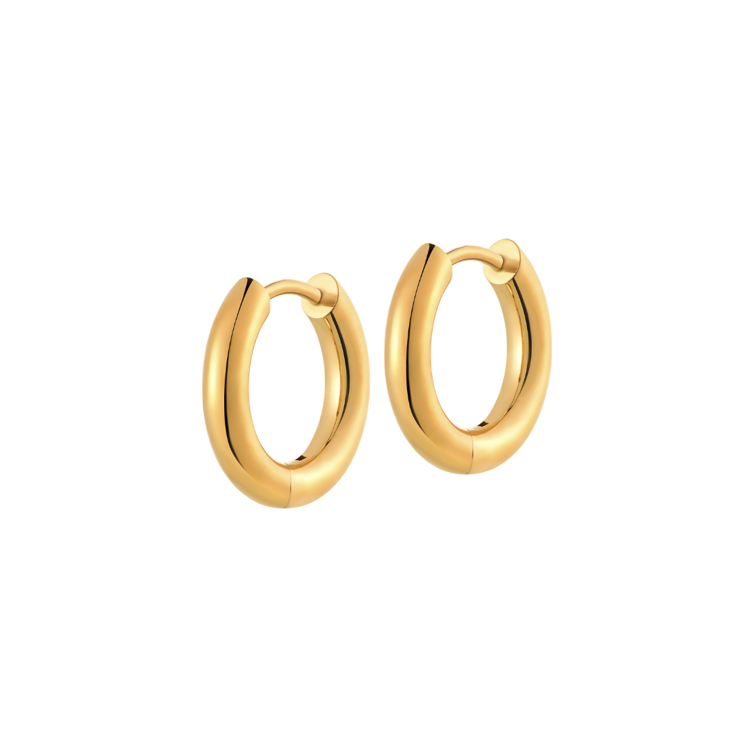 Chunky Clicker Hoop Earrings - Get Pierced Co. – Get Pierced Co.