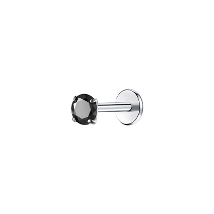 Onyx Classy Girl Flat Back Stud (multiple sizes)