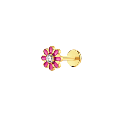 Bright Bloom Flat Back Stud