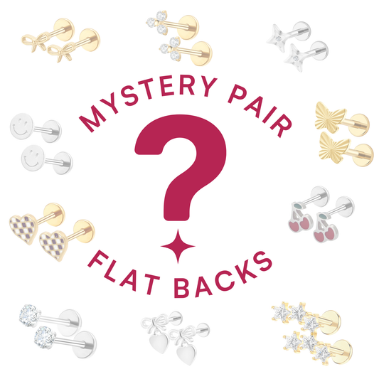 Mystery Pair Flat Back Studs (Valued at $40+)