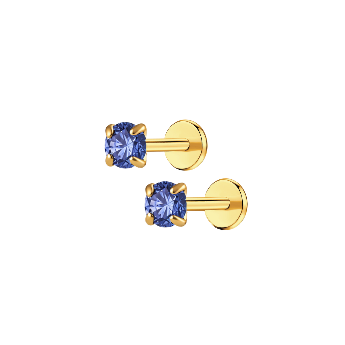 december-tanzanite-3mm-gold-pair