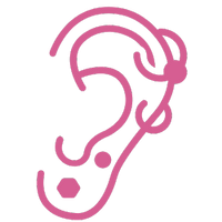 CREATED BY A PROFESSIONAL PIERCER