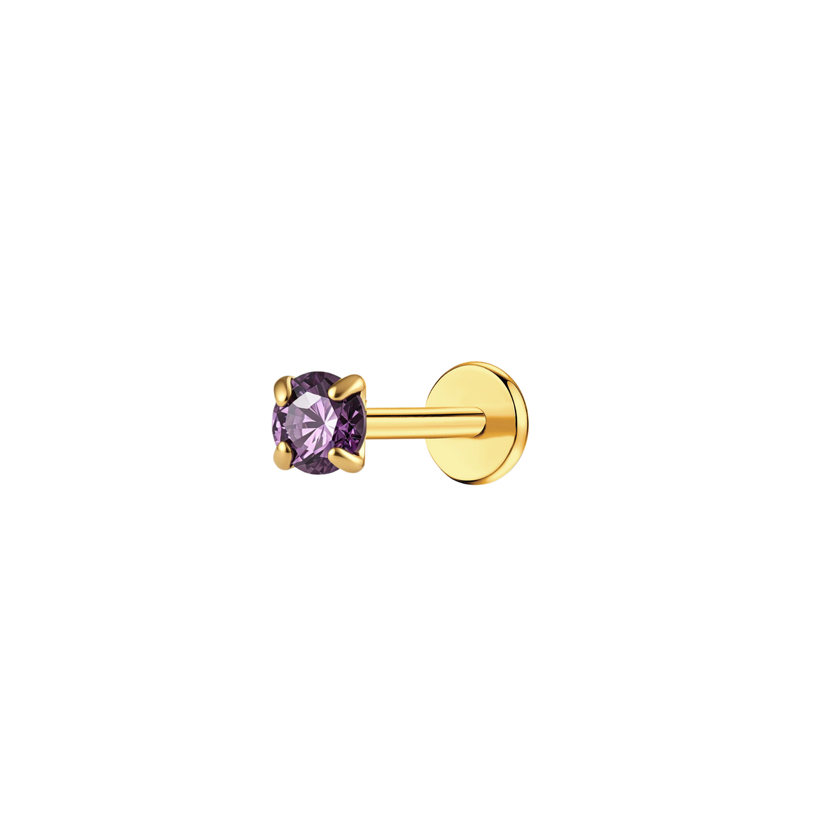 february-amethyst-3mm-gold-single