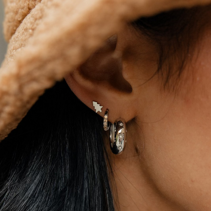 Pine Tree Flat Back Stud