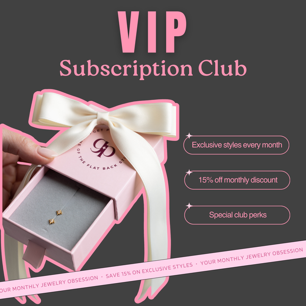 VIP Club Piercing Jewelry Subscription Box - Get Pierced Co. – Get