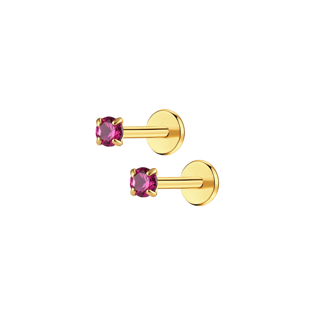 july-ruby-2mm-gold-pair