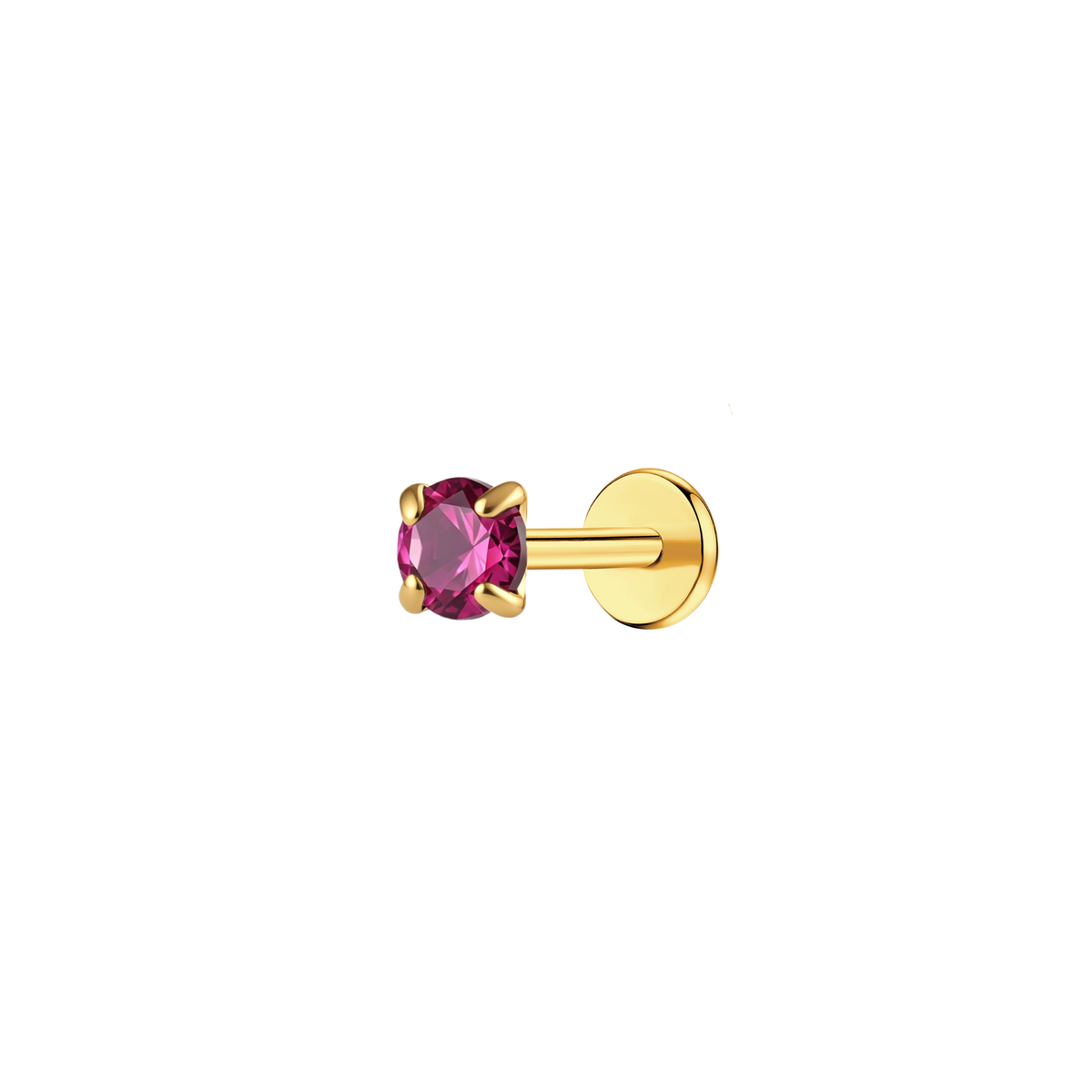 july-ruby-3mm-gold-single