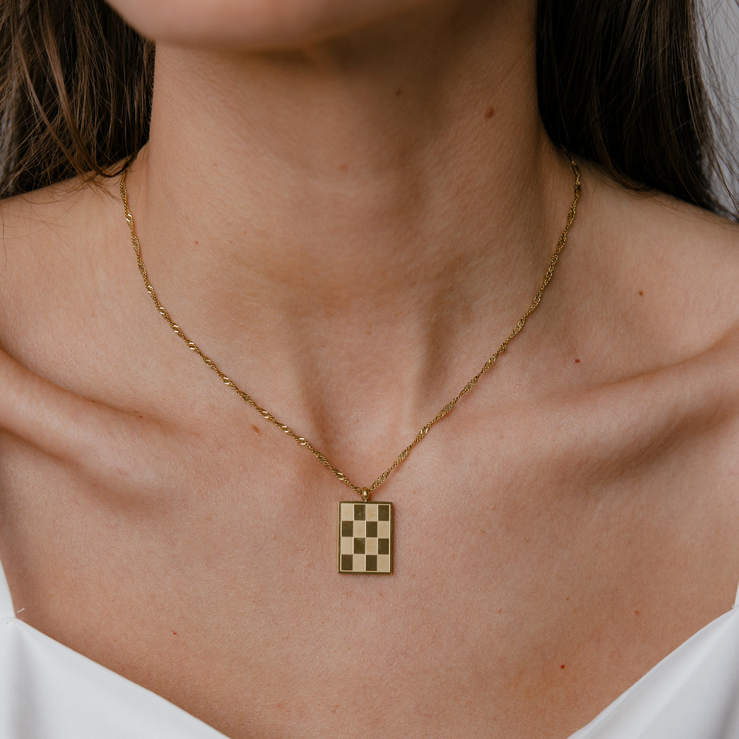 Checkmate Necklace