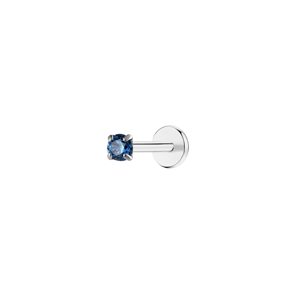 september-sapphire-2mm-silver-single