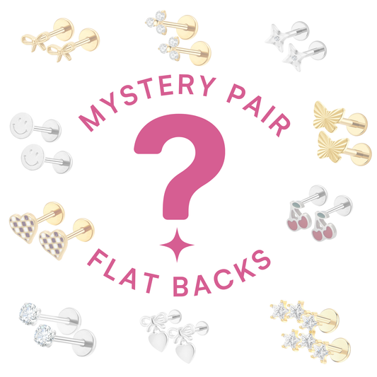 Mystery Pair Flat Back Studs (Valued at $40+)