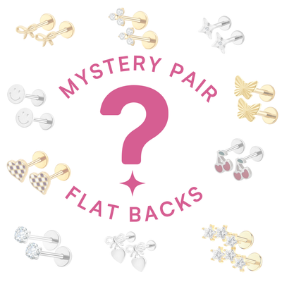 Mystery Pair Flat Back Studs (Valued at $40+)
