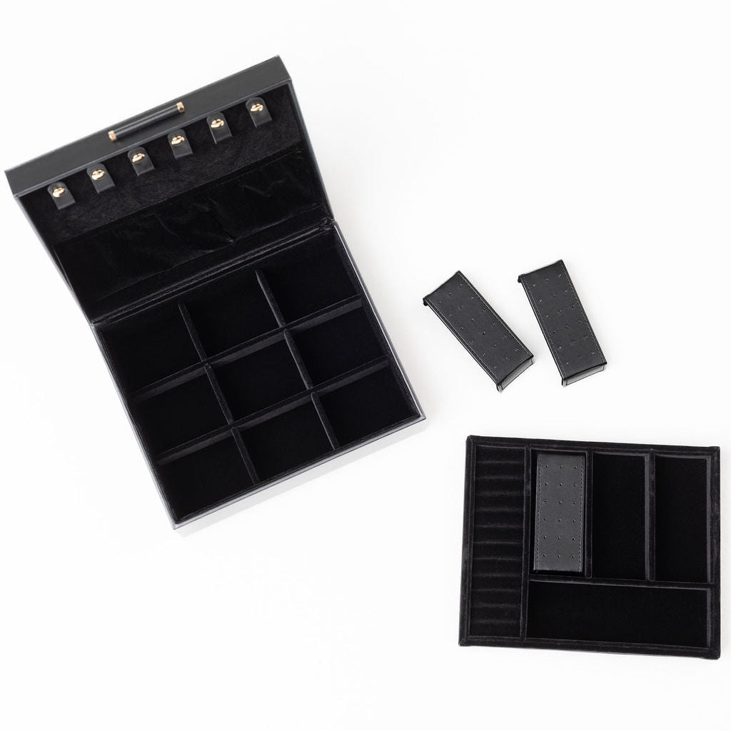 Official Get Pierced Black Jewelry Box (Large) - Get Pierced Co