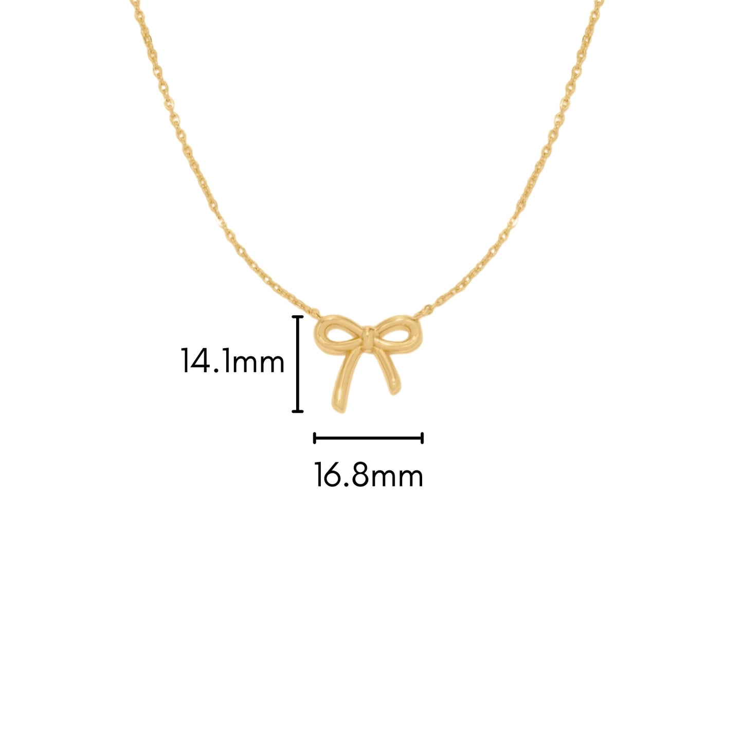 Bow Necklace