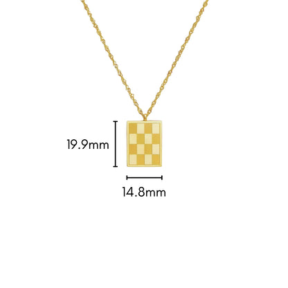 Checkmate Necklace