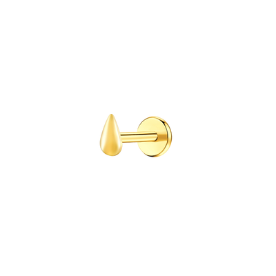 Droplet Flat Back Stud