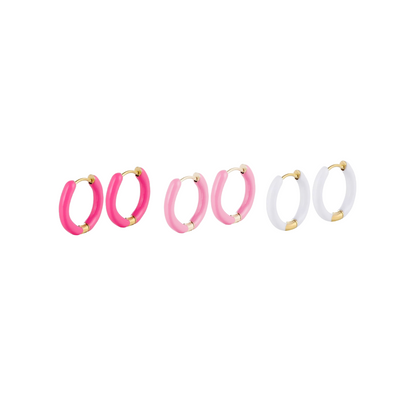 Enamel Hoops