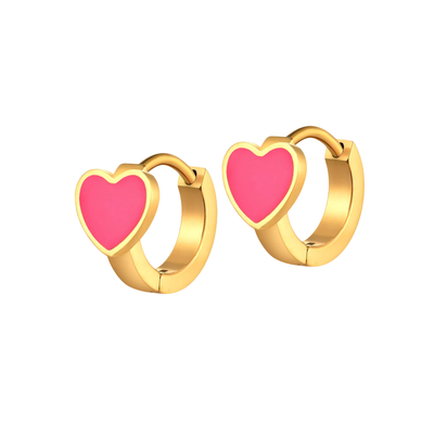 Sugar Rush Enamel Hoops