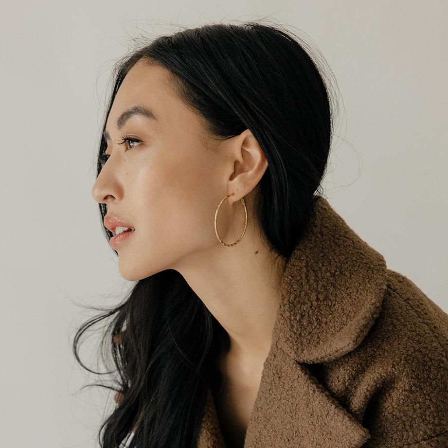 Boucles D'oreilles Géométriques Grandes - Design Exagéré Multi-couches - Neuf Avec étiquettes