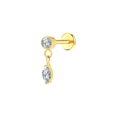 Isla Flat Back Stud