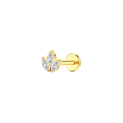 Laurel Flat Back Stud
