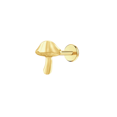 Mushroom Flat Back Stud