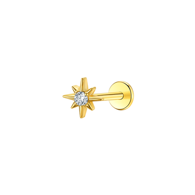 Stellar Flat back Stud