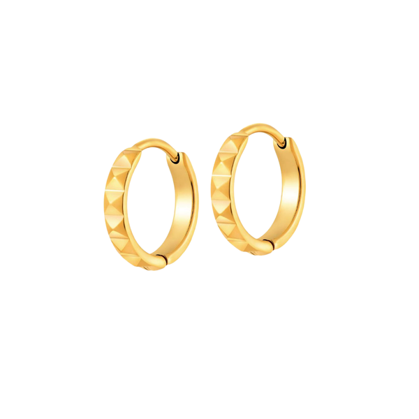 Prism Studded Clicker Hoop Earrings - Get Pierced Co. – Get